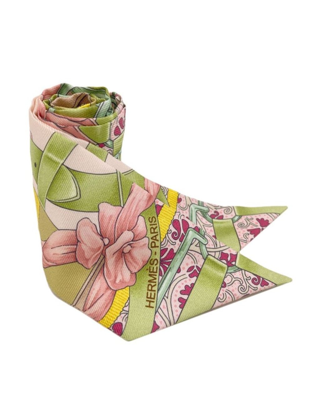 Hermes Twilly Scarf Silk